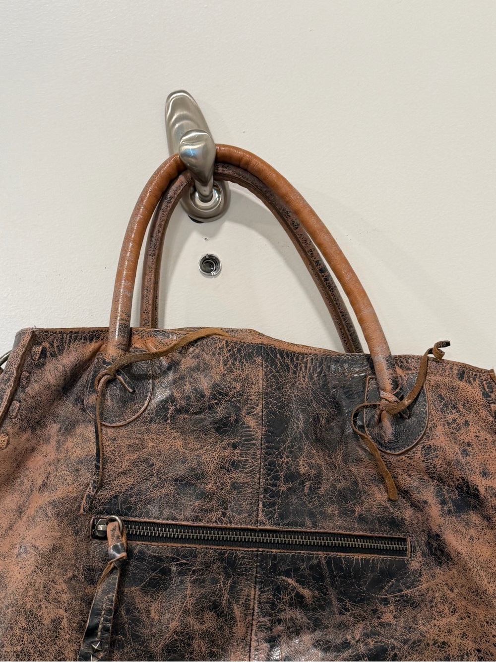 Bed Stu Rockababy Purse Brown
Distressed Leather oversized large bag purse BOHO - Picture 3 of 16